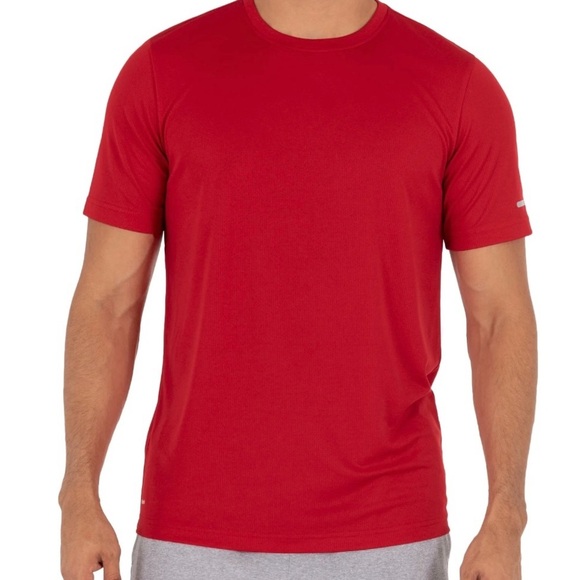 Athletic Works Red Short Sleeve Tee - Picture 1 of 5